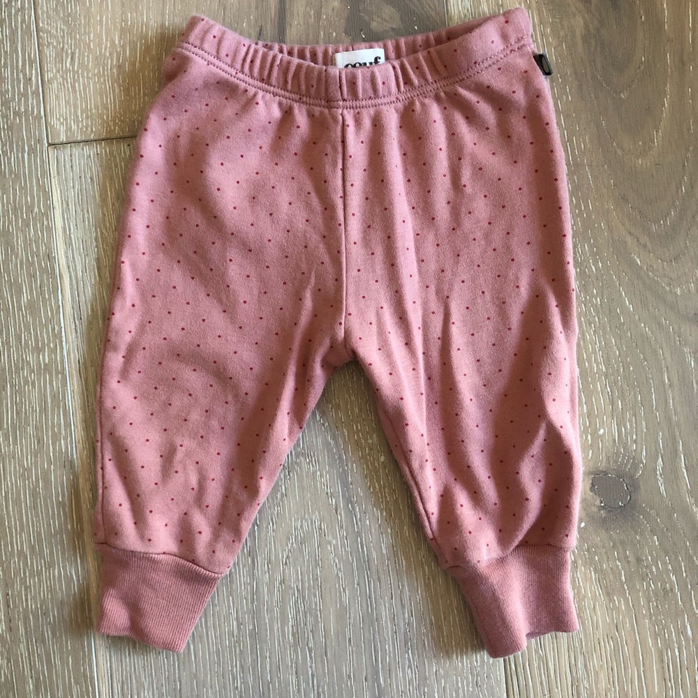 Oeuf NYC 0-3 mo girl pima cotton pants
